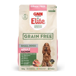 GAIN Elite Grain-Free Small Dogs Adult Salmon 12kg