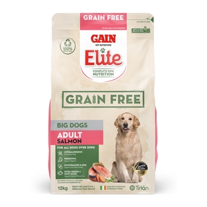 GAIN Elite Grain-Free Big Dogs Adult Salmon 12kg