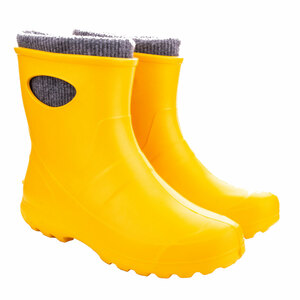 Ankle Ladies Boots Yellow UK4