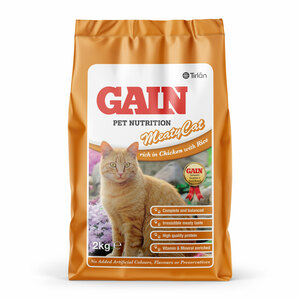 GAIN MeatyCat Cat Food 2kg