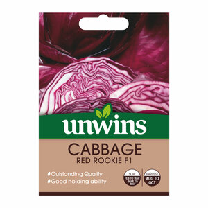 Unwins Cabbage Round Red Rookie F1