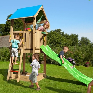 Jungle Gym Castle Complete Climbing Frame with Slide