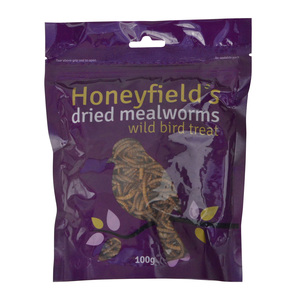 Honeyfields Dried Mealworms 100g