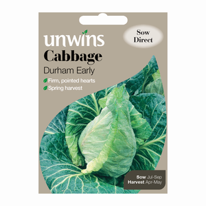 Unwins Cabbage Durham Early Seeds