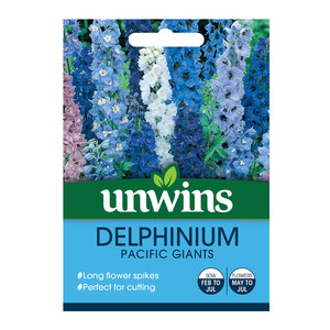 Unwins Delphinium Pacific Giants Seeds