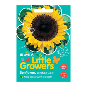 Unwins Little Growers Sunflower Sunshine Giant