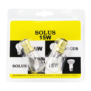 Solus 15 Watt BC Clear Plain Pygmy Bulb