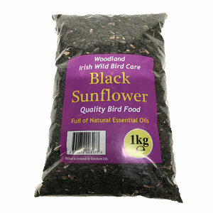 Woodland Black Sunflower Bird Seed 12.5kg