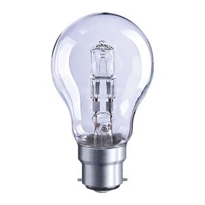 Solus 40W BC Clear A55 Halogen Energy Saver Bulb