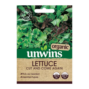 Unwins Organic Lettuce Cut And Come Again