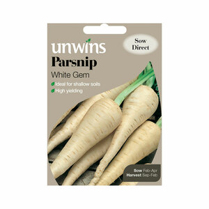 Unwins Parsnip White Gem Seeds