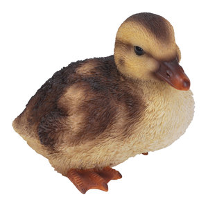 Squatting Duck Ornament