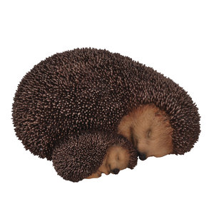 Hedgehog Mother and Baby Ornament
