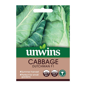 Unwins Seed Cabbage Dutchman F1