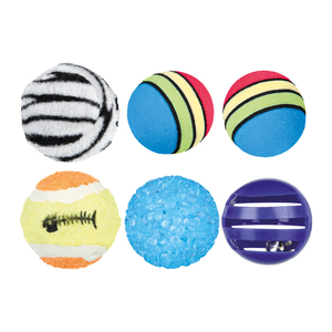 Trixie Set Toy Balls 6pcs