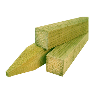 Woodford Pointed Fence Post 1.8m x 75mm x 75mm