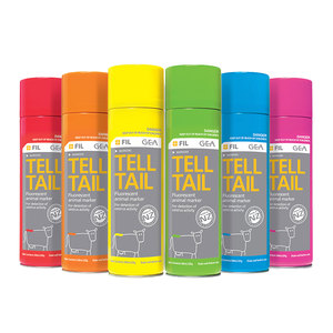 Fil Tell Tail Spray On Tail Paint 500ml Red