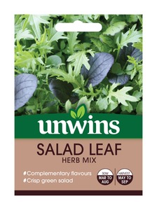 Unwins Salad Leaf Herb Mix