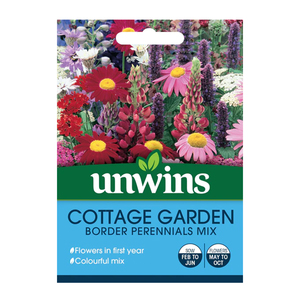 Unwin Seed Cottage Garden Perennials Mix