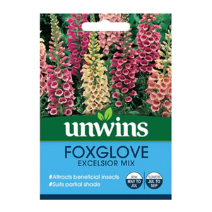 Unwins Seed Foxglove Excelsior Mix