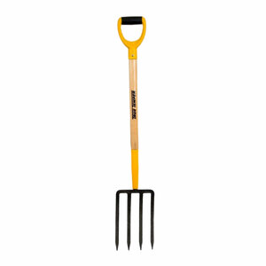 True Temper Digging Fork Wood Handle D Grip