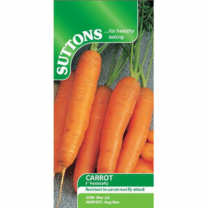Suttons Seed Carrot Resistafly F1