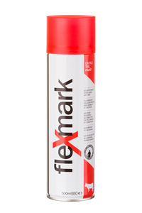 Flexmark Spray On Tail Paint 500ml - Red
