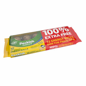 Peckish Complete Energy Balls 6 Pack + 100% Extra Free
