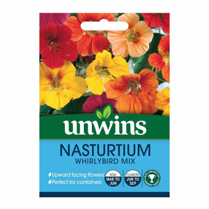 Unwins Seed Nasturtium Whirlybird Mix
