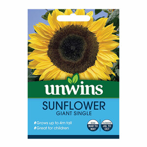 Unwins Seed Sunflower Giant Single