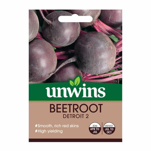 Unwins Seed Beetroot (Round) Detroit 2