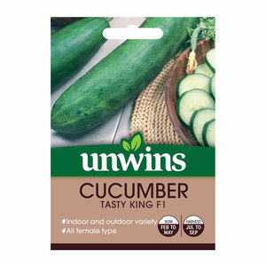 Unwins Seed Cucumber Tasty King F1