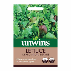 Unwins Seed Lettuce Mixed Salad Leaves