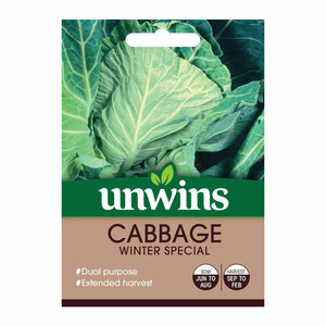 Unwins Seeds Cabbage Winter Special