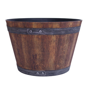 Whiskey Barrel Planter Oak D37 x H25