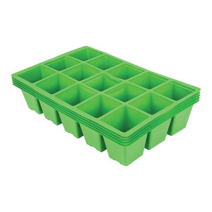 Seed Tray Inserts 15 Cell (Pack of 5)