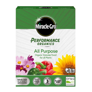 Miracle-Gro Performance Organics All Purpose Continuous Release Granules 1kg