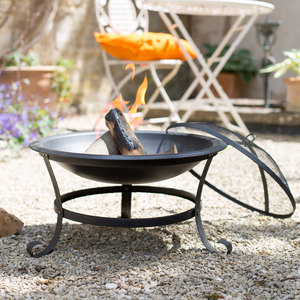 Albion Firepit with Mesh Lid