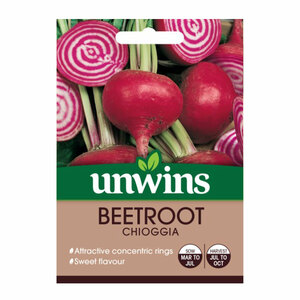 Unwins Seed Beetroot (Round) Chioggia