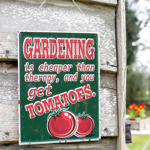 Garden Sign Tomatoes