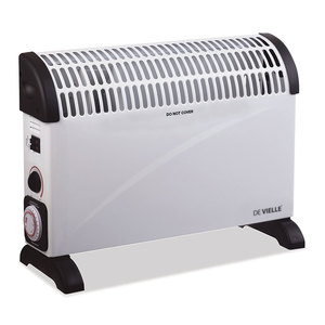 De Vielle Classic Convector Heater with  Timer 2000w