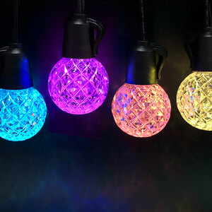 Outdoor Colour Changing Lights 15m