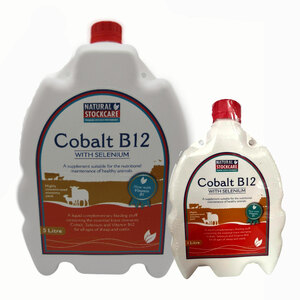 Natural Stockcare Cobalt B12 + Selenium 5L (Plus 1L)