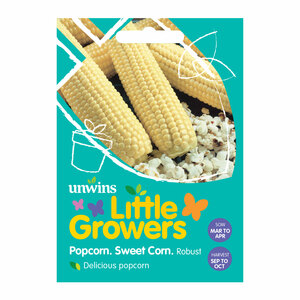 Unwins Little Growers Popcorn Sweet Corn