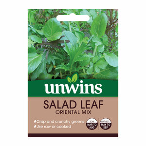 Unwins Salad Leaf Oriental Mix