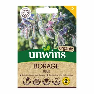Unwins Organic Herb Borage Blue 