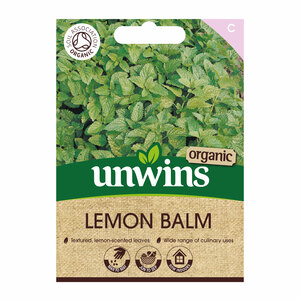 Unwins  Organic Herb Lemon Balm
