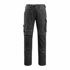 Mascot Kneepad Pocket Trousers Black L32 W34.5