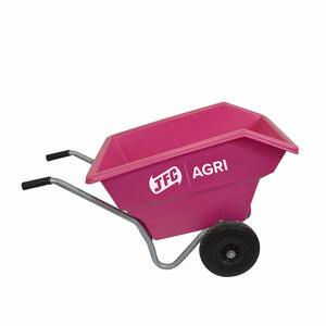Wheelbarrow Mini Tipping  125L Pink