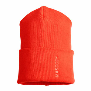 Mascot Knitted Hi-Vis Hat Red